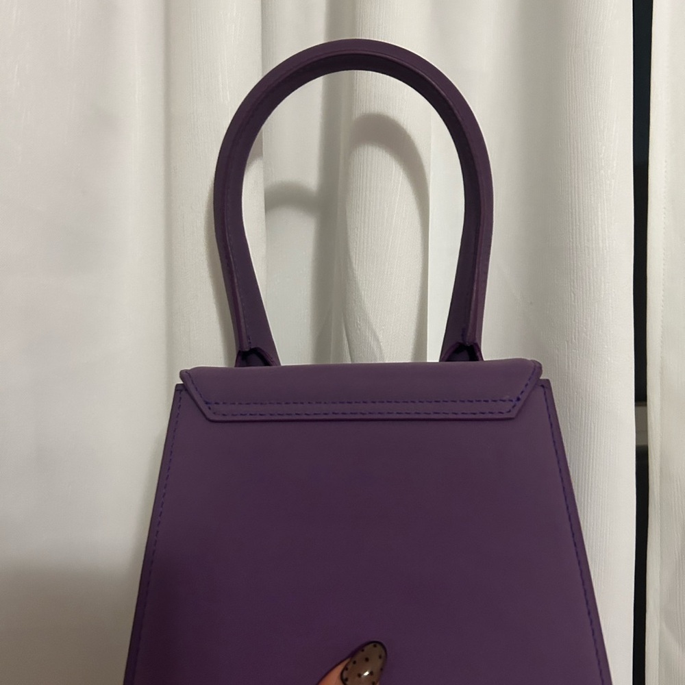 Jacquemus Le Chiquito Moyen Purple Mini Bag - Picture 4 of 5